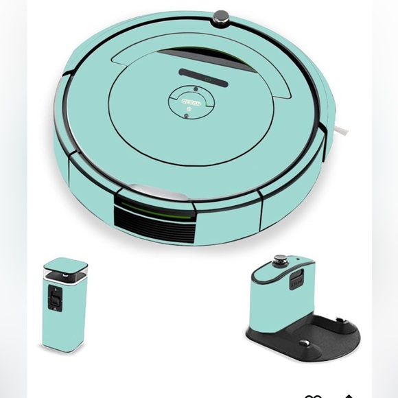 MightySkins Skin Compatible with iRobot Roomba 690 Solid Seafoam (SKIN ONLY) - Picture 1 of 3